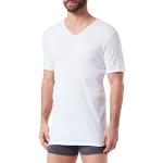 T-shirts col V Dim blancs en coton à manches courtes à col en V Taille L classiques pour homme 
