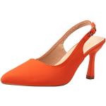 Chaussures de skate  de mariage orange imperméables Pointure 37 look casual pour femme 