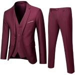 Vestes de moto  de mariage rouge bordeaux en velours à strass coupe-vents Taille L plus size look fashion pour homme 