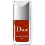 Dior - DIOR VERNIS Vernis à ongles - couleur couture - brillance et longue tenue - effet gel - soin protecteur 849 Rouge Cinéma