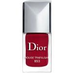 Vernis à ongles Dior rouges d'origine française au camphre sans formaldéhyde 