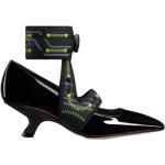 Chaussures de créateur Dior noires en cuir en cuir Pointure 39 