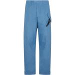Pantalons de créateur Dior bleus en polyuréthane Taille L 