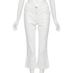 Pantalons de créateur Dior blancs seconde main Tailles uniques look vintage 