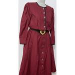 Robes bavaroises rouge foncé à motif Autriche Taille L look fashion pour femme 