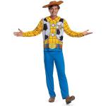 DISGUISE 158449D-EU – Déguisement Woody Basic Plus Toy Story pour adulte, homme, L/XL (42-46)