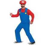 Déguisements rouges Super Mario Mario Taille M look fashion 