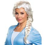 Disguise Perruque Disney Elsa Frozen 2 Wig pour femme, blonde, taille unique adulte