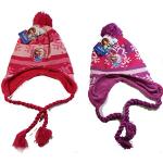 Bonnets en polaire roses La Reine des Neiges look fashion pour fille de la boutique en ligne Amazon.fr 