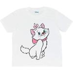 T-shirts à manches courtes blancs en coton Les Aristochats Marie look fashion pour fille de la boutique en ligne Amazon.fr 