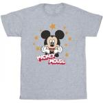 T-shirts gris foncé en coton Mickey Mouse Club Mickey Mouse Taille 4 ans look fashion pour garçon de la boutique en ligne joom.com/fr 