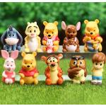 Disney-Ensemble de figurines d'action Anime pour enfants Winnie l'ourson porcelet tigrou