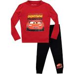 Pyjamas rouges Cars Flash McQueen look fashion pour garçon de la boutique en ligne Amazon.fr 