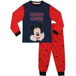 Pyjamas rouges Mickey Mouse Club Mickey Mouse look fashion pour garçon de la boutique en ligne Amazon.fr 