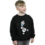 Sweatshirts noirs La Reine des Neiges Olaf look fashion pour garçon de la boutique en ligne Amazon.fr 