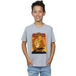 Disney Garçon The Lion King Simba and Mufasa T-Shirt Sport Gris 7-8 Years