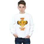 Sweatshirts blancs à motif lions Le Roi Lion Simba look fashion pour garçon de la boutique en ligne Amazon.fr 
