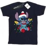 T-shirts blancs enfant Lilo & Stitch Stitch look fashion 