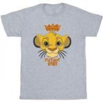 T-shirts blancs à motif lions enfant Le Roi Lion look fashion 