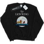 Sweatshirts noirs en jersey à motif lions Le Roi Lion Taille 4 ans look fashion pour fille de la boutique en ligne joom.com/fr 