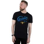 Disney Homme Aladdin Movie Genie Lamp T-Shirt Noir X-Large