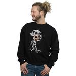 Sweats noirs en lycra Mickey Mouse Club Mickey Mouse Taille M look fashion pour homme 