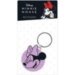 Porte-clés violets en caoutchouc Mickey Mouse Club Minnie Mouse look fashion 