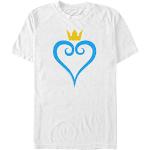 Disney Kingdom Hearts - Heart and Crown Unisex Crew neck White XL