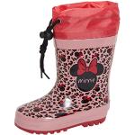 Chaussures roses en caoutchouc Mickey Mouse Club Minnie Mouse imperméables Pointure 25 classiques pour fille 
