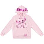 Disney Ladies Lion King Fashion Sweatshirt - Ladies Classic Hakuna Matata Clothing Lion King Foil Hoody (Blush, Small)