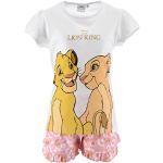 Pyjamas blancs à motif lions Le Roi Lion Simba Taille 3 ans look fashion pour fille de la boutique en ligne Amazon.fr Amazon Prime 