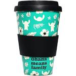 Half Moon Bay - Tasse de voyage Disney Lilo et Stitch - RPET recyclé - 400 ml - Tasses à café à emporter réutilisables - Tasse de voyage étanche - Tasse de voyage à thé - Tasse de voyage Stitch