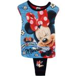 Pyjamas rouges en coton à motif fleurs enfant Mickey Mouse Club Minnie Mouse look fashion 