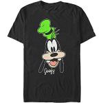 T-shirts à manches courtes noirs enfant Mickey Mouse Club classiques 