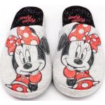 Chaussons gris Mickey Mouse Club Minnie Mouse Pointure 38 look fashion pour femme 
