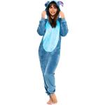 Pyjamas combinaisons bleus Lilo & Stitch Stitch Taille L look fashion pour femme 
