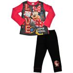 Pyjamas multicolores en coton Mickey Mouse Club Minnie Mouse lavable en machine look fashion pour fille de la boutique en ligne Amazon.fr 