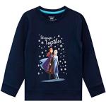Sweatshirts bleu marine à paillettes La Reine des Neiges Elsa look fashion pour fille de la boutique en ligne Amazon.fr 