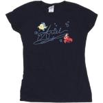 Disney Femme The Little Mermaid Ariel T-Shirt Bleu Marin Small