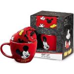 Tasses à café rouges Mickey Mouse Club en promo 