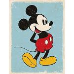 Mickey Mouse (Retro) 40 x 50 cm Toile Imprimée