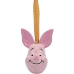 Disney Winnie l'ourson Décoration de Sapin à Suspendre – Porcinet – 7,4 cm x 4,8 cm x 5,7 cm – Ornement – Décorations de Sapin de Noël Disney – Cadeaux Disney pour Adultes