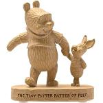 Disney Winnie l'ourson Figurine en résine effet bois « The Tiny Pitter Patter of Feet »