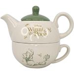 Disney Winnie the Pooh Service à thé pour une personne – Service à thé – Tasse à thé – Théière Disney Home – Théière une tasse