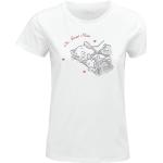 Disney WODARISTS031 T-Shirt, Blanc, M Femme