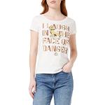 Disney WODLIONTS041 T-Shirt, Blanc, L Femme