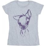 Disney Womens/Ladies Bambi Mood Cotton T-Shirt