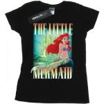 Disney Womens/Ladies The Little Mermaid Ariel Montage Cotton T-Shirt