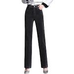 Pantalons carotte d'automne Dissa gris à carreaux en velours Taille XS plus size look fashion pour femme 