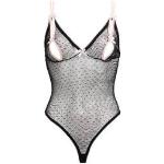 Strings ouverts Dita Von Teese noirs en coton Taille XS look sexy 